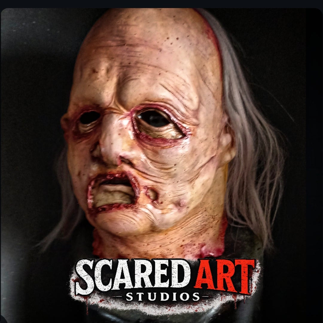 Texas Chainsaw Massacre exclusive latex mask inspired by the Netflix character, movie, mask, Halloween, Texas