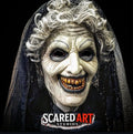 Parker crane latex mask , witch black, movie , cosplay, lady in black, halloween, terror, horror, mask