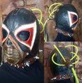 Bane Inspired Latex Mask - High Detail Supervillain Cosplay Mask - Tactical Men's Halloween Costume - Movie Villain Prop