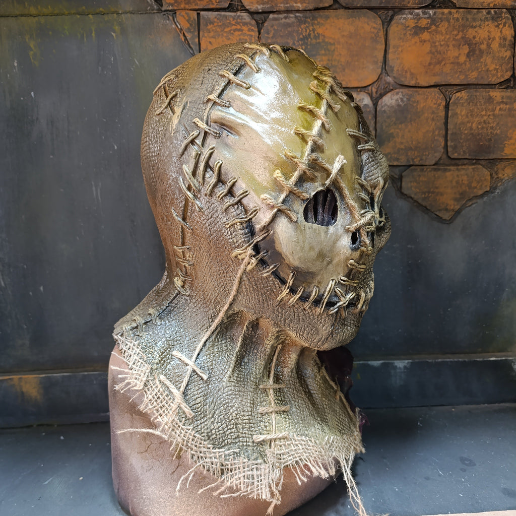 Scarecrow latex mask, movie, halloween, terror, cosplay, horror, mask