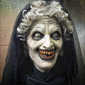 Costume Parker crane latex mask , witch black, movie , cosplay, lady in black, halloween, terror, horror, mask